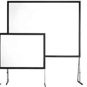 CynthiaScreen Foldable Fast fold screen 300inch 4:3 front and rear projection CFFP-30043-FR