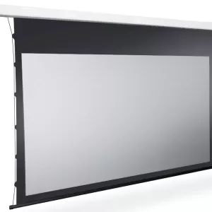 CynthiaScreen economical electric tab tension projector screen 120inch 16:9 HDTV CMTP120169
