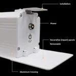 Fresnel ALR Ceiling Recessed Screen 72“-120” - Image 7